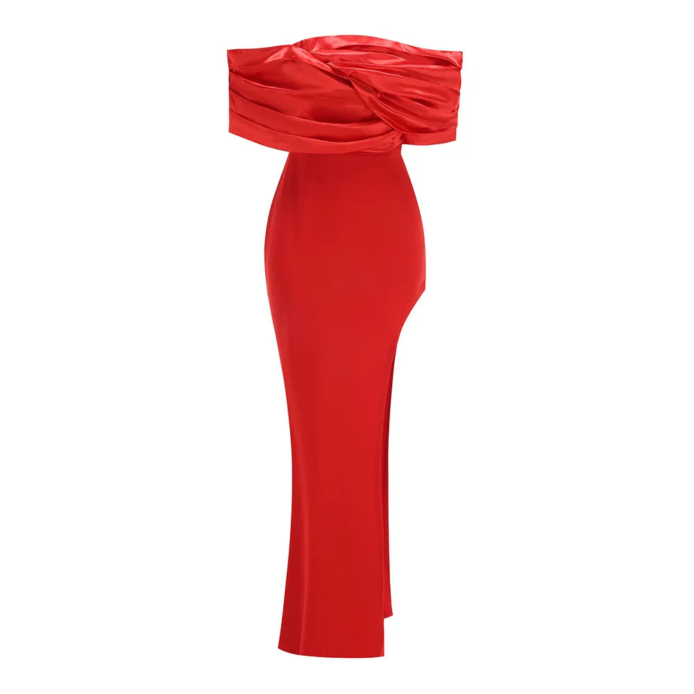 Top Quality Sexy Celebrity Night Club Runway Party Women's Evening Dress