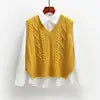 Women'S Fall and Winter Sleeveless Knitted Sweater Vest Coat Undershirt / No Shirt