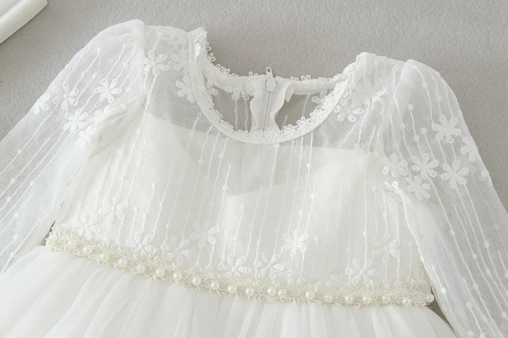 Hetiso Baby Girl Baptism Dress Infant Christening Dresses for Girls 1 first Birthday Party Princess Ball Gown for Wedding 3-24M