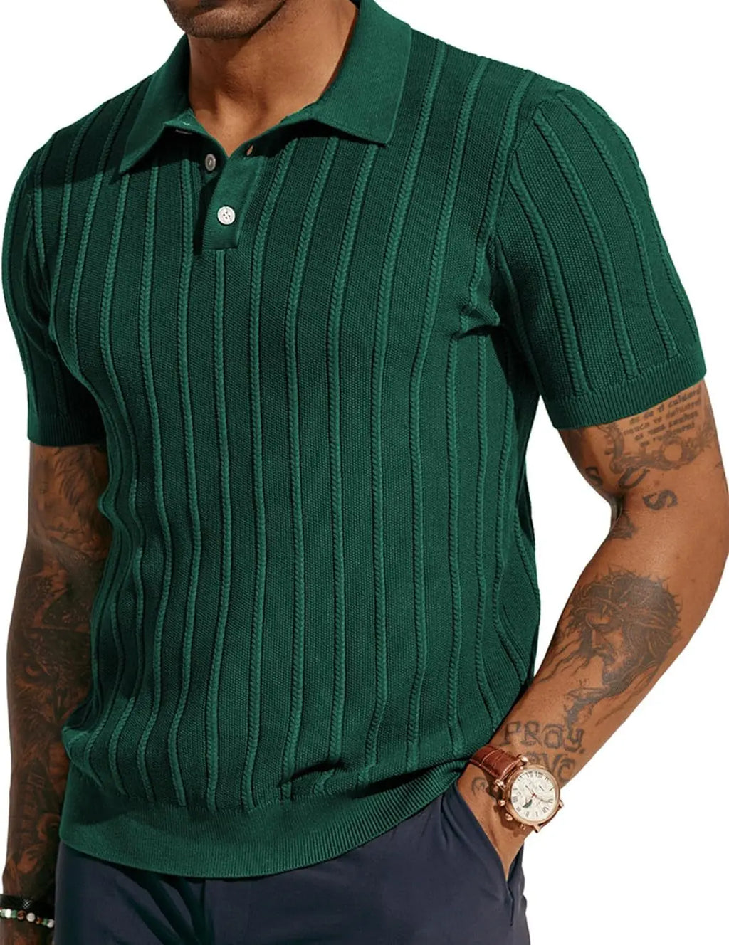 Liu Ming Oem New Products Fashionable Solid Color Knitted Sweater Casual Short Sleeve Ribbed Knit T Shirt Top for Men