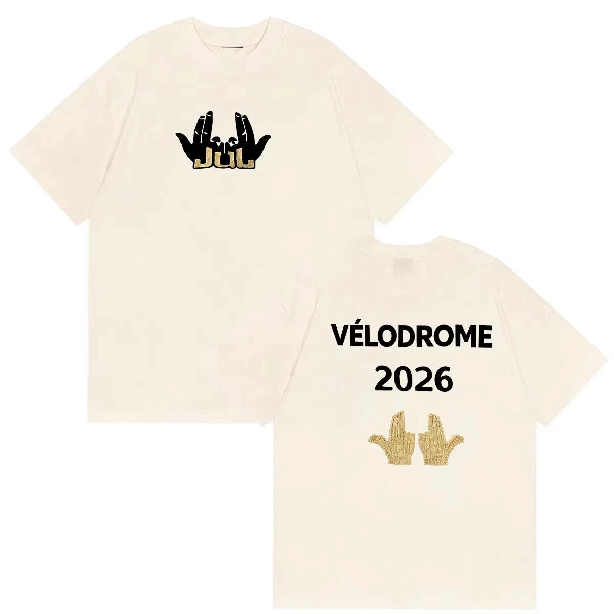 JUL C'est Marseille Bébé Album 2026 Print T Shirts Men Women Clothing Fans Short Sleeve T-shirt Casual pure Cotton Tops Tees