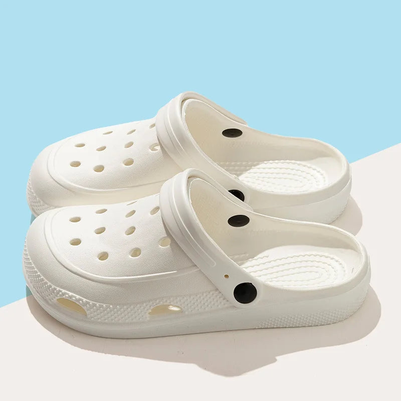 Men's Sandals Women Home Slippers Summer Garden Clogs Shoes Outdoor Man Beach Slipper Waterproof Sandal Soft Casual Non Slip