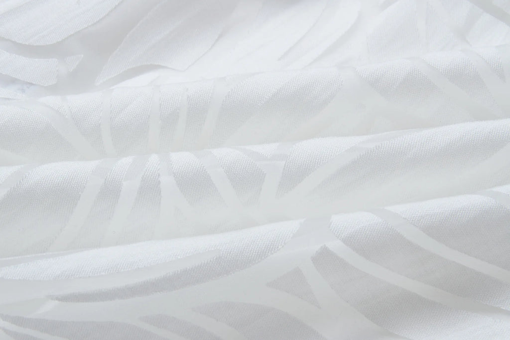 BKLD 2026 Spring Summer Fashion Printed Ruffles Spaghetti Strap Short Dresses Clothes For Women Night Club Outfits White Dress