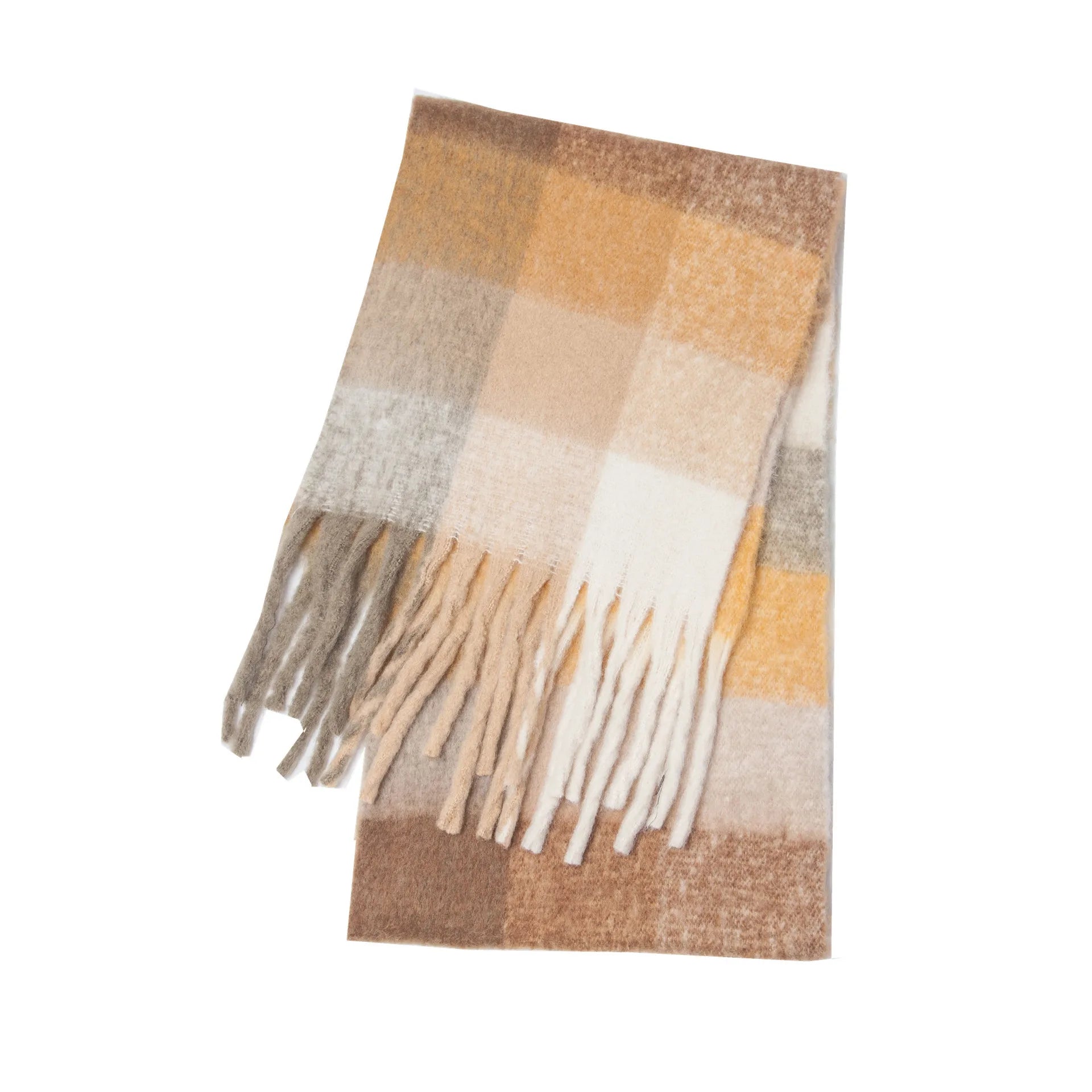 NEW Luxury Winter Thick Warm Scarf Women Cashmere Shawl and Wraps Pashmina Neckerchief Bufanda Female Long Tessel Echarpe 2024