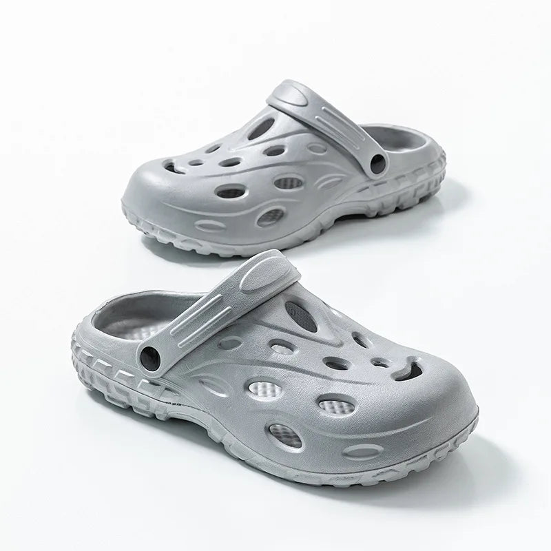 Men's Sandals Women Home Slippers Summer Garden Clogs Shoes Outdoor Man Beach Slipper Waterproof Sandal Soft Casual Non Slip