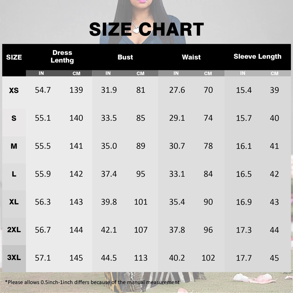 Women's 3/4 Sleeve V Neck Women With Pocket and Bel Long Dress Fashion Printed Split Hem Club Party Casual Vacation Maxi Dress