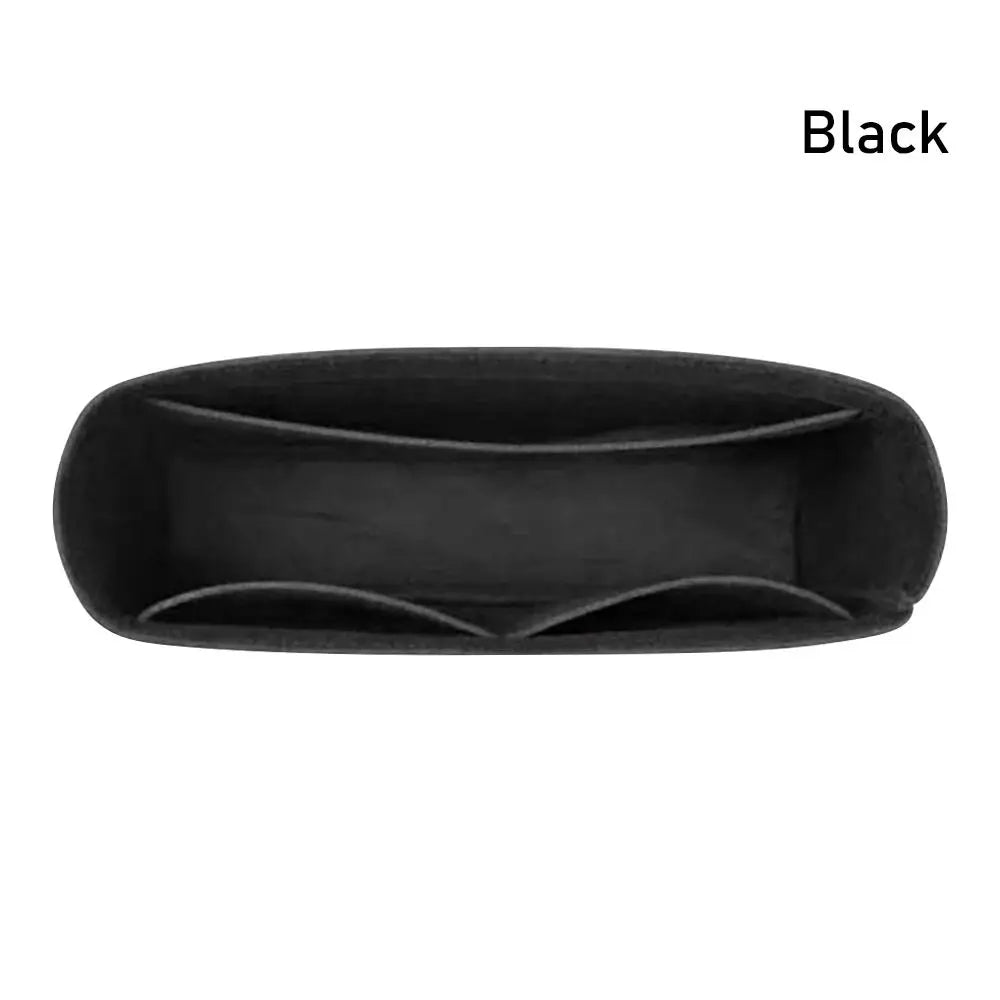 1Pcs Multi-Pocket Bag Organizer for Longchamp Mini Bag Storage Bag The Liner Bag Felt Purse Insert Handbag Liner Bag