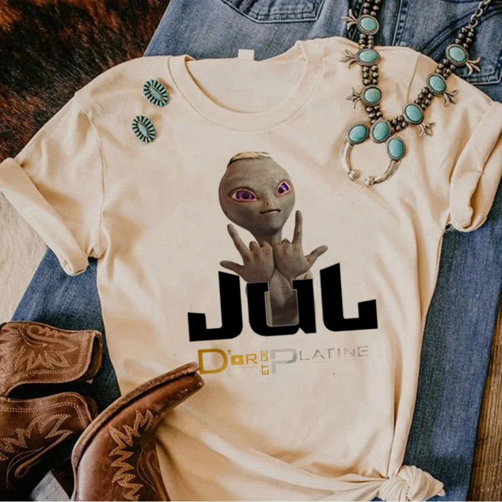 Jul t shirt women summer top female anime clothes