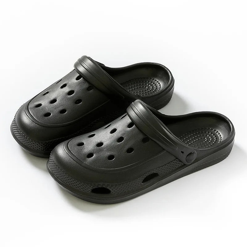 Men's Sandals Women Home Slippers Summer Garden Clogs Shoes Outdoor Man Beach Slipper Waterproof Sandal Soft Casual Non Slip