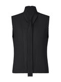 Miyake Pleated Homme Plisse Tie collar Tops