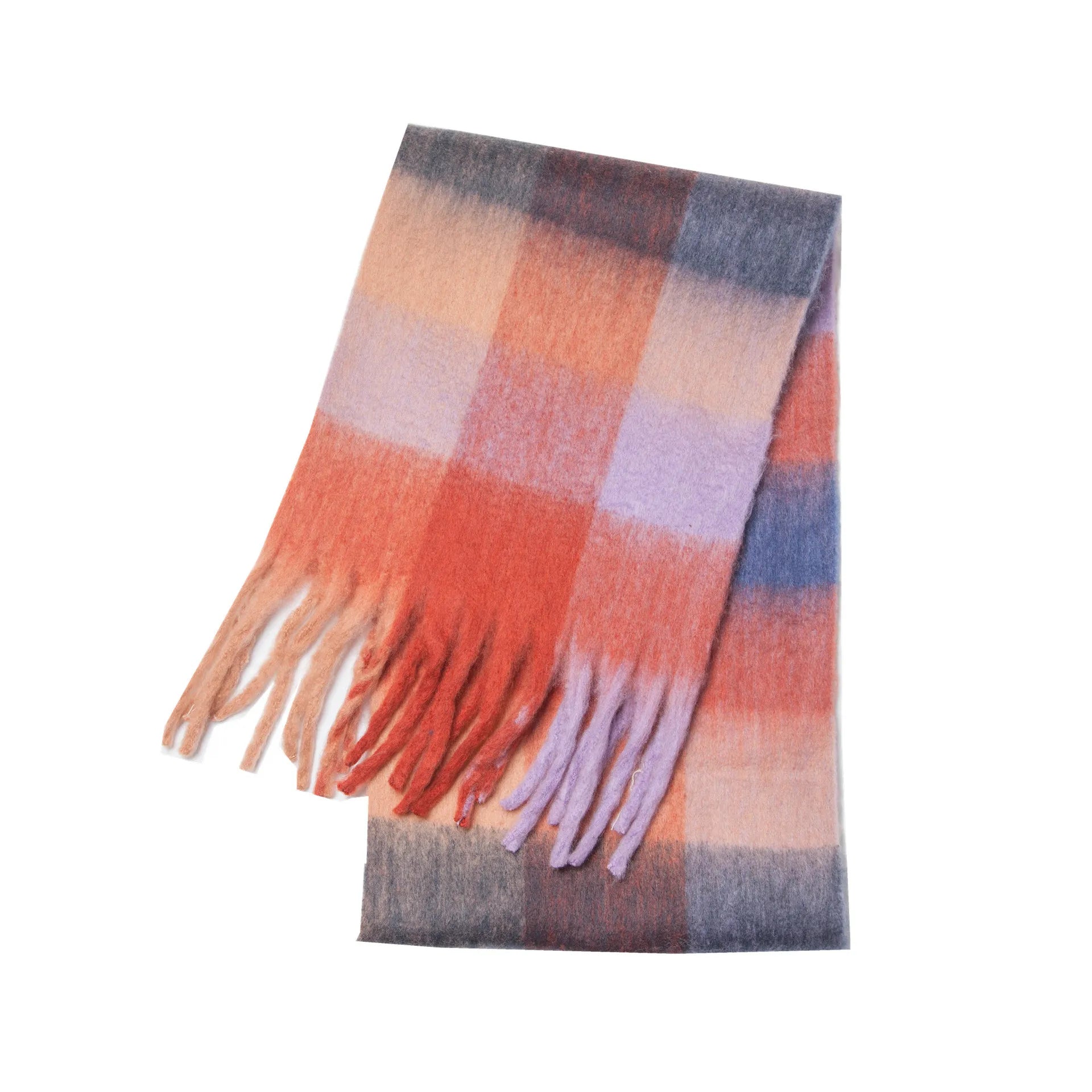 NEW Luxury Winter Thick Warm Scarf Women Cashmere Shawl and Wraps Pashmina Neckerchief Bufanda Female Long Tessel Echarpe 2024