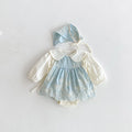 Autumn 2025 collection: Baby one-piece suit, stylish baby girl flatbed suit, princess set, crawling suit, and three-piece set fo