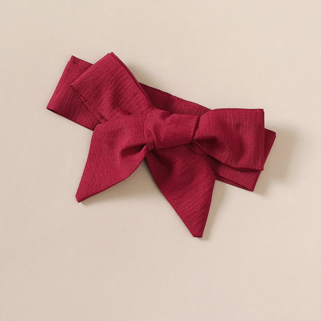 Baby girl Autumn Dress Ruffled Edges and Bow, Long sleeved Dress+Headband for 0-18 Months Cute Baby girl Holiday Party Costume