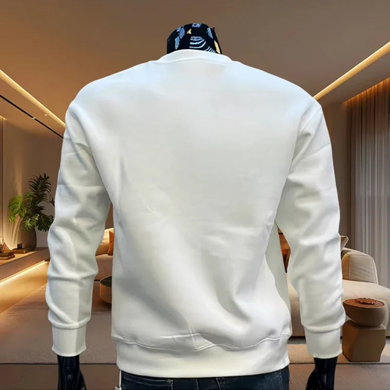 New in Mens Sweatshirts Printing Hot Sales Tops Sports Jogging Man Clothing Fashion Casual Pullover Office Home Quality Hoodies