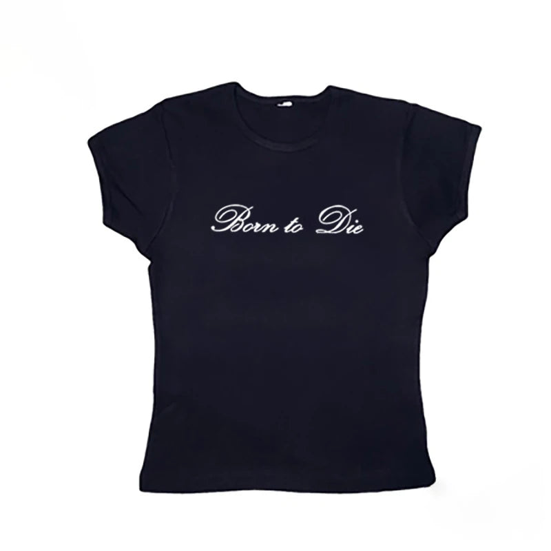 Women's Sleeveless Camisole Y2K Sexy Lace Streetwear Hip Hop Punk Rock vintage Emo Girls Chic Letter Print Gothic Slim baby Tops