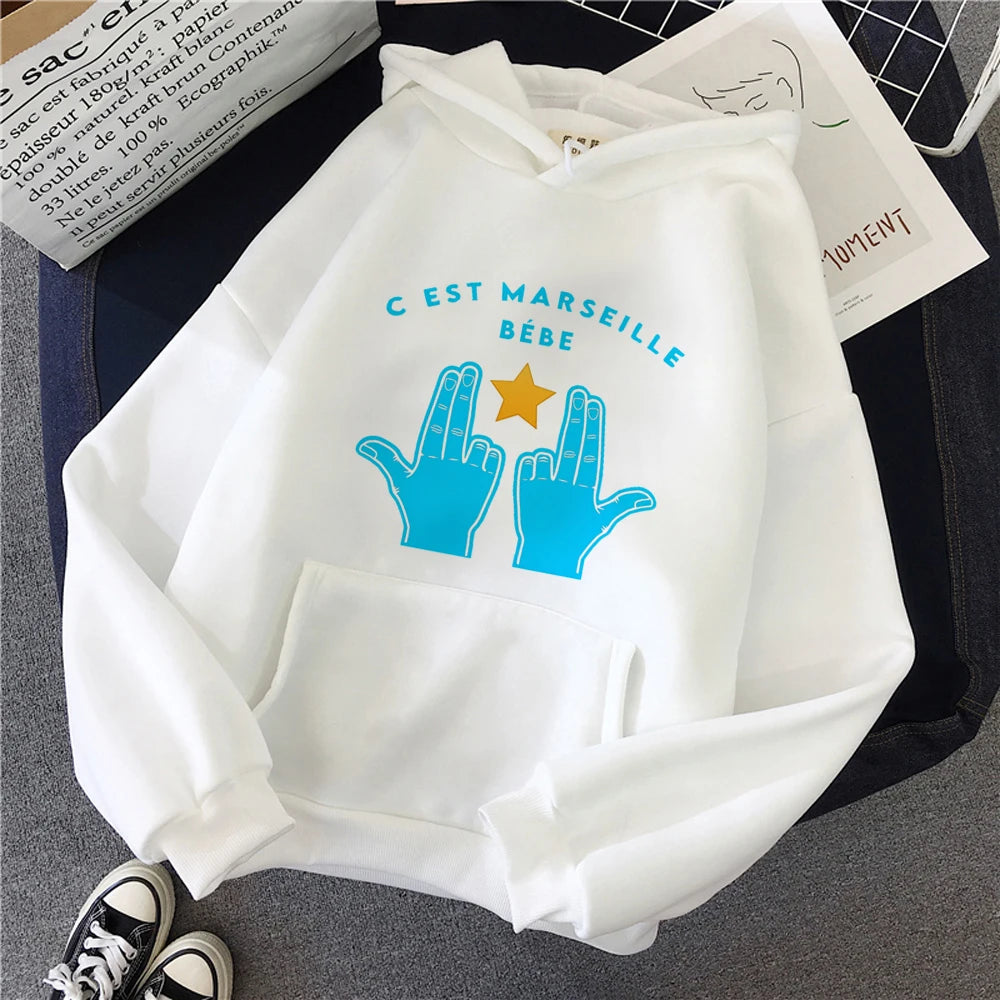 Jul hoodies women graphic Fleece gothic sweat y2k sweater tracksuit women Fleece Hooded Shirt