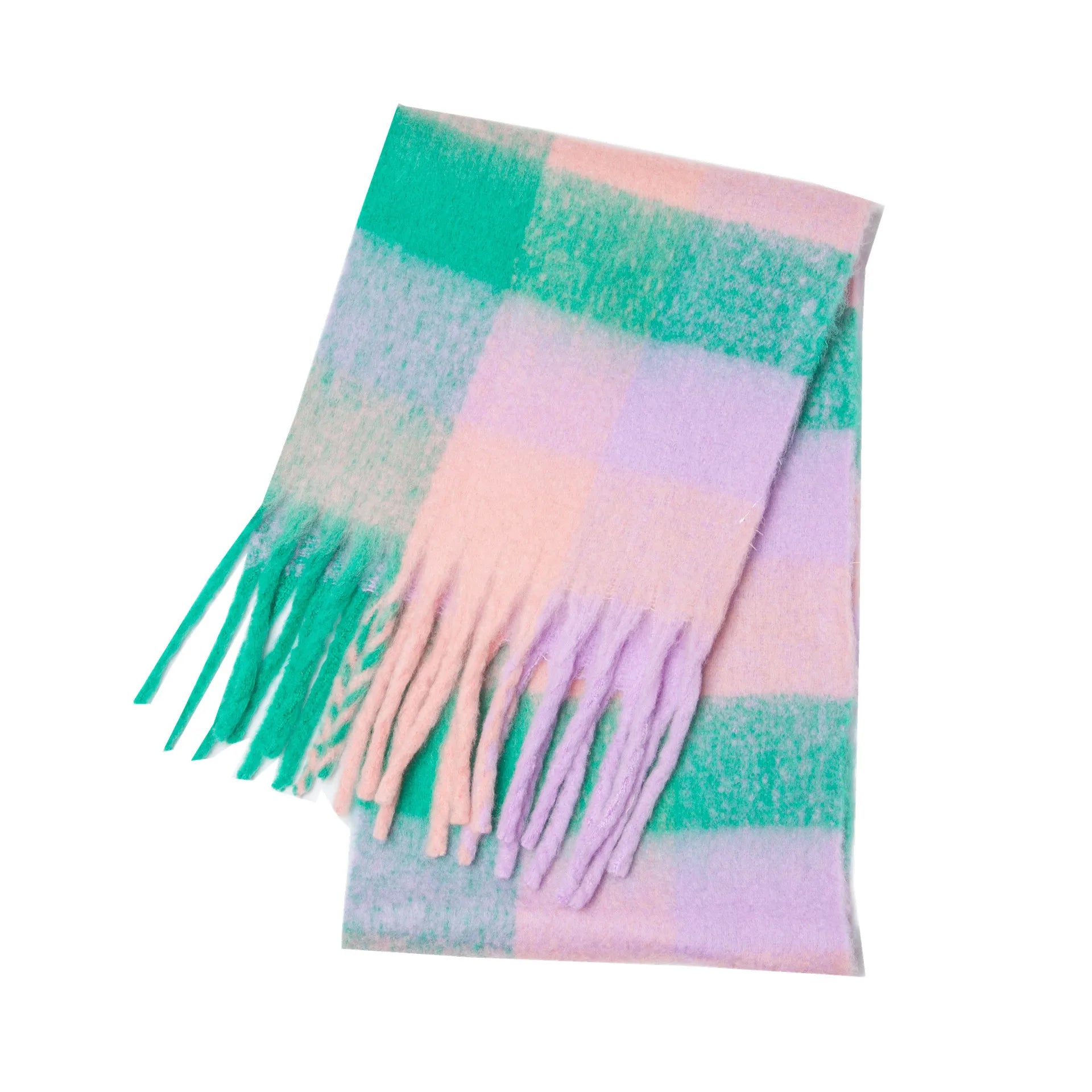 NEW Luxury Winter Thick Warm Scarf Women Cashmere Shawl and Wraps Pashmina Neckerchief Bufanda Female Long Tessel Echarpe 2024