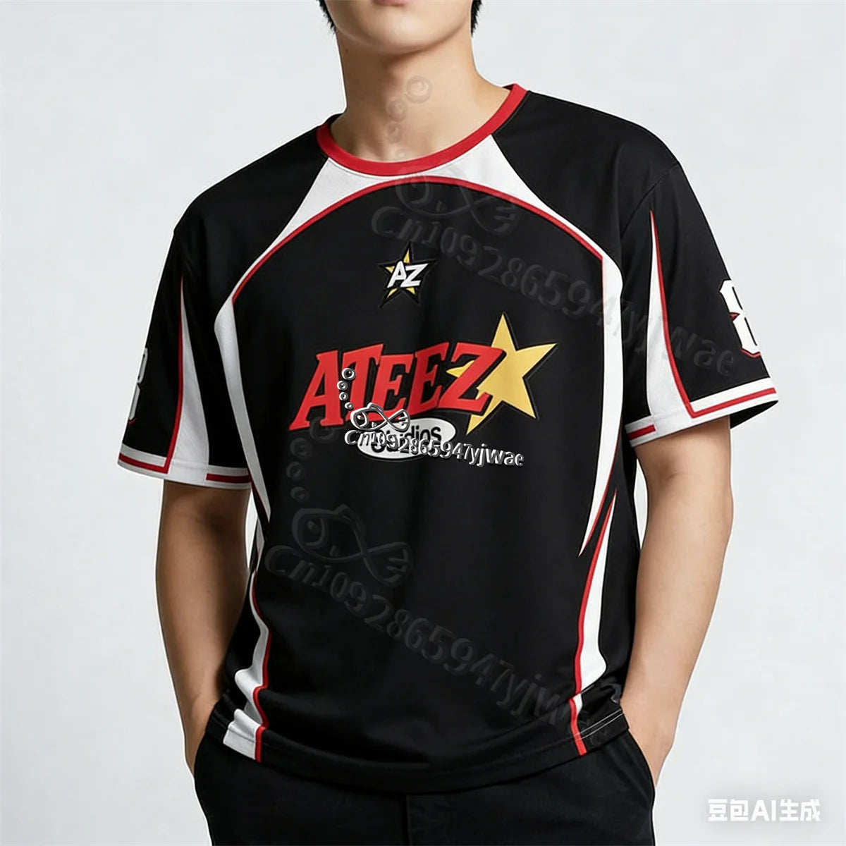 2026 ATEEZ K-POP Merch Atiny Concert Jersey O-Neck Fashion Streetwear Top Fan Gift Tee Summer Men'S Women'S Casual T-Shirts