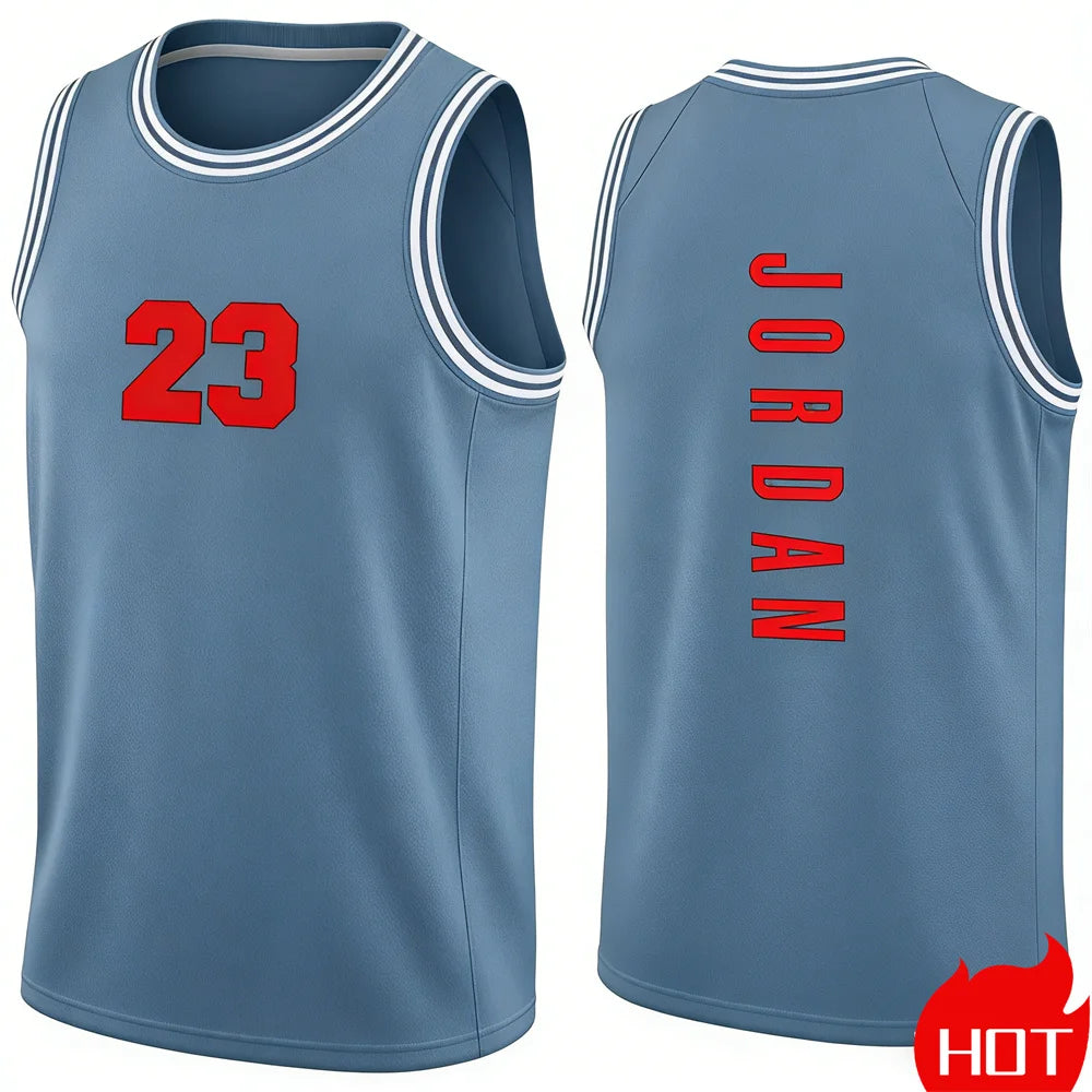tank tops for man Running man sleeveless top leisure Vest Men Basketball Jersey smiling face graphic tank top man summer clothes
