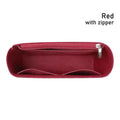 1Pcs Multi-Pocket Bag Organizer for Longchamp Mini Bag Storage Bag The Liner Bag Felt Purse Insert Handbag Liner Bag