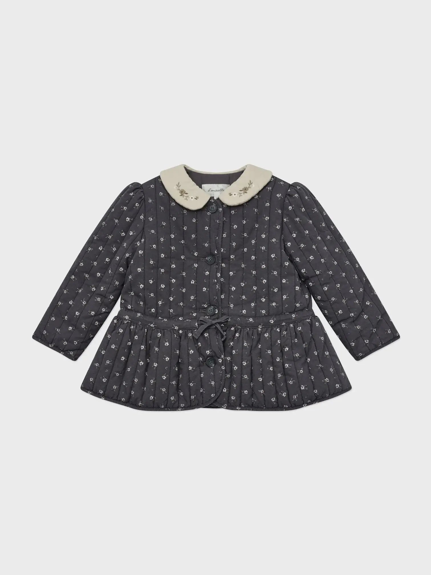 Lou 2025 Autumn Kids Blouse Tee Warm Knit Sweaters Cardigan Winter Down Coat Outwear Floral Girl Skirt Dress Child Pant Cloth