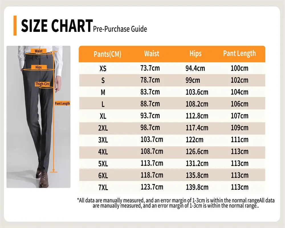 Boutique Fashion Solid Color Plaid Striped Men's Casual Business Office Formal Casual Suit Pants Groom's Wedding Dress Trousers