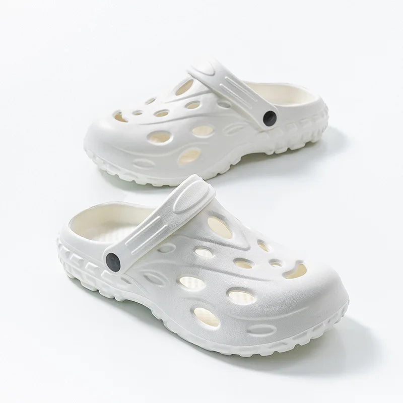 Men's Sandals Women Home Slippers Summer Garden Clogs Shoes Outdoor Man Beach Slipper Waterproof Sandal Soft Casual Non Slip