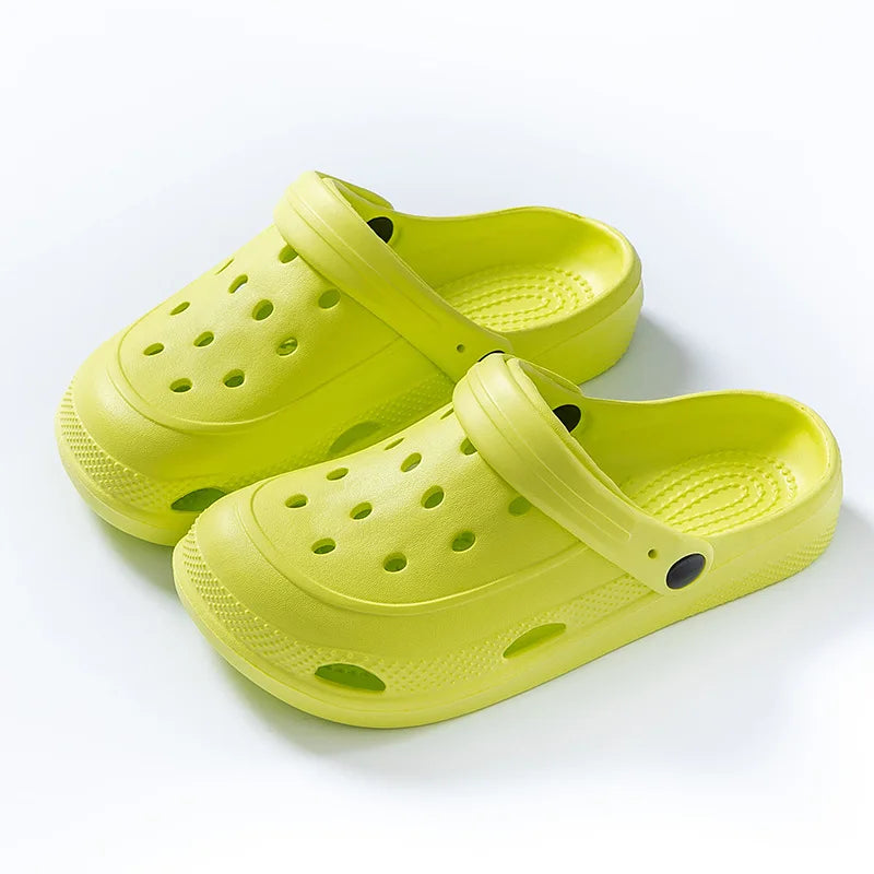Men's Sandals Women Home Slippers Summer Garden Clogs Shoes Outdoor Man Beach Slipper Waterproof Sandal Soft Casual Non Slip