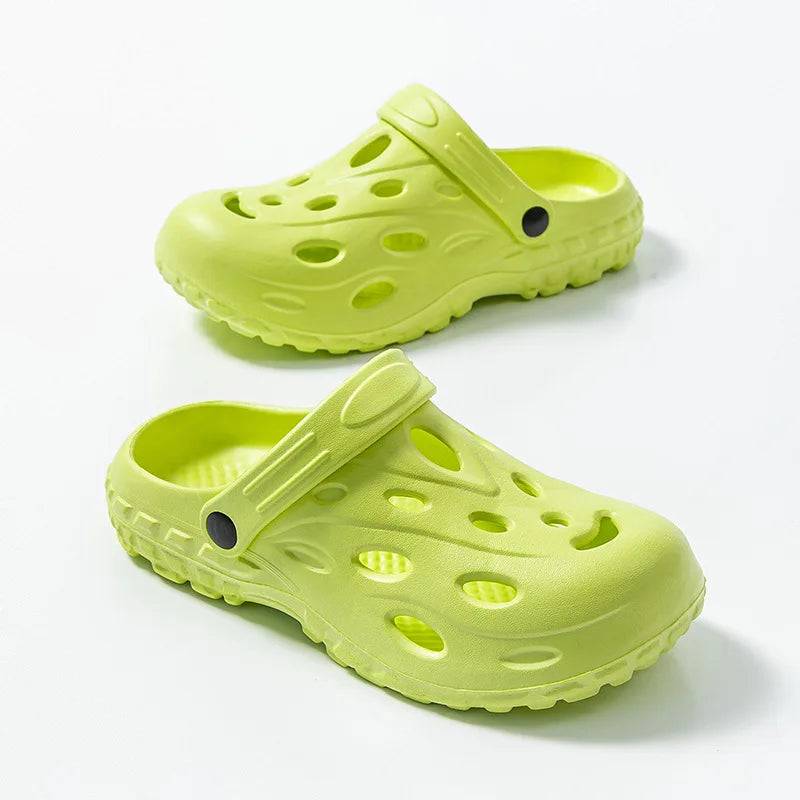 Men's Sandals Women Home Slippers Summer Garden Clogs Shoes Outdoor Man Beach Slipper Waterproof Sandal Soft Casual Non Slip