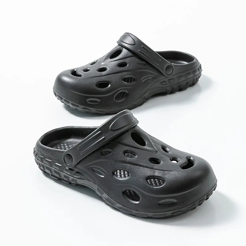 Men's Sandals Women Home Slippers Summer Garden Clogs Shoes Outdoor Man Beach Slipper Waterproof Sandal Soft Casual Non Slip