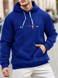 Parisian Print Hoodies for Men's Casual, Sporty and Simple Style in The Autumn and Winter Fashion Street. Harajuku Hoodies