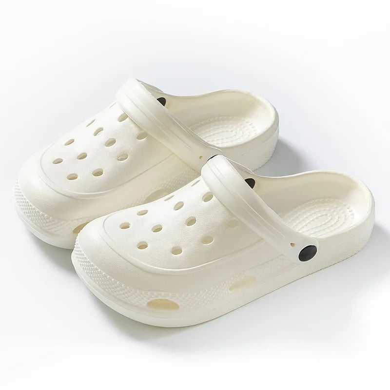 Men's Sandals Women Home Slippers Summer Garden Clogs Shoes Outdoor Man Beach Slipper Waterproof Sandal Soft Casual Non Slip